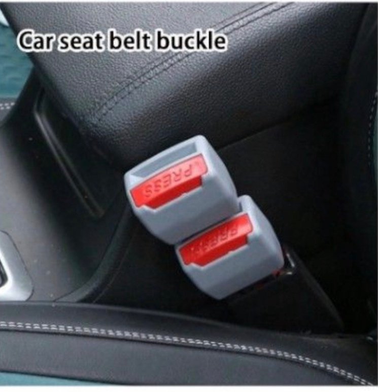 Seatbelt Buckle extender grey - Image 3